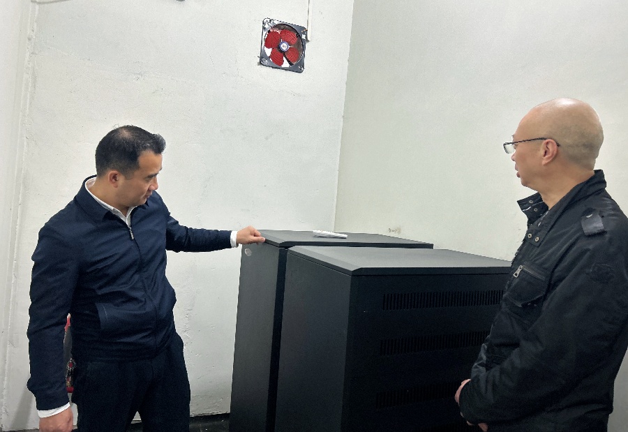 集团公司领导到久安科技公司开展清明节前安全生产大检查(图1) 照片1.jpg